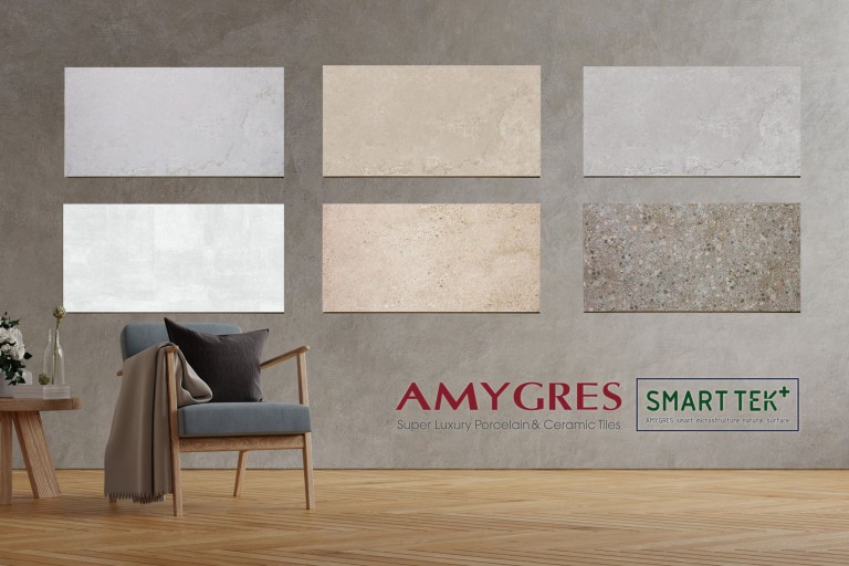 AMY GRUPO Ra mắt Công nghệ Bề mặt tự nhiên Thông minh SMART TEK+
