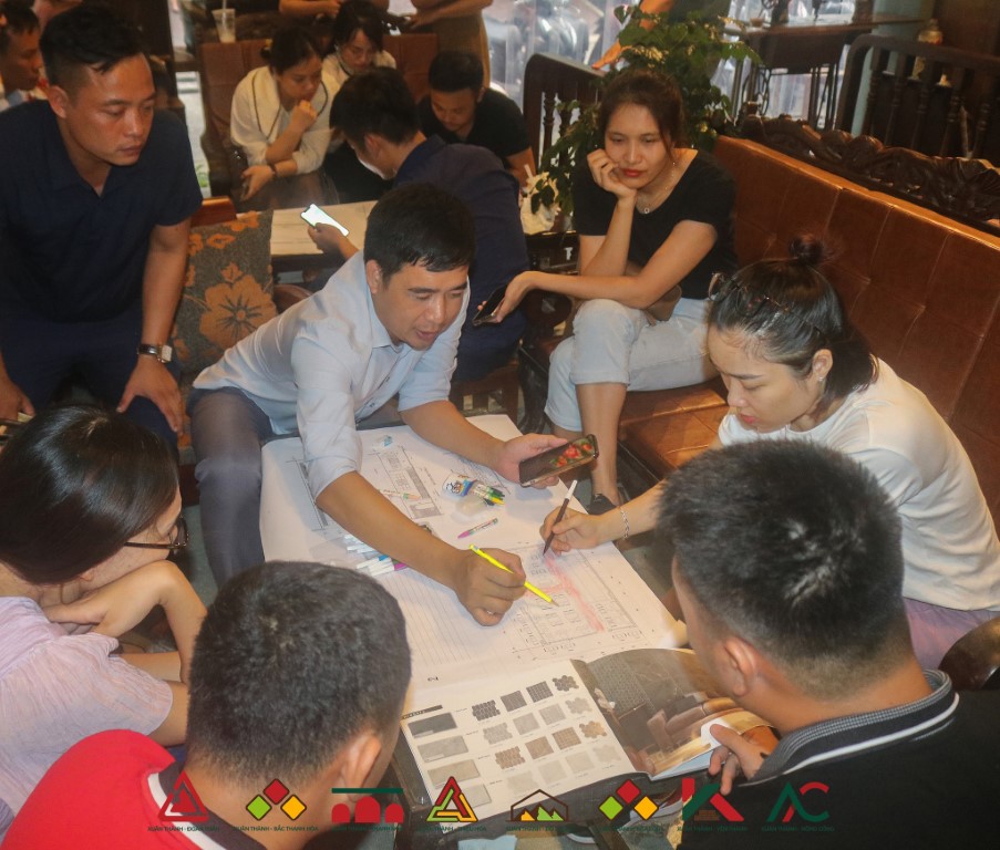 Tham dự Lớp tập huấn về Thiết kế Nội thất của Hệ thống VLXD Xuân Thành
