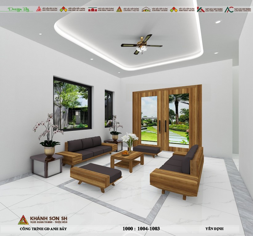 Phương án gạch lát Sàn cho gia đình nhà a Bẩy