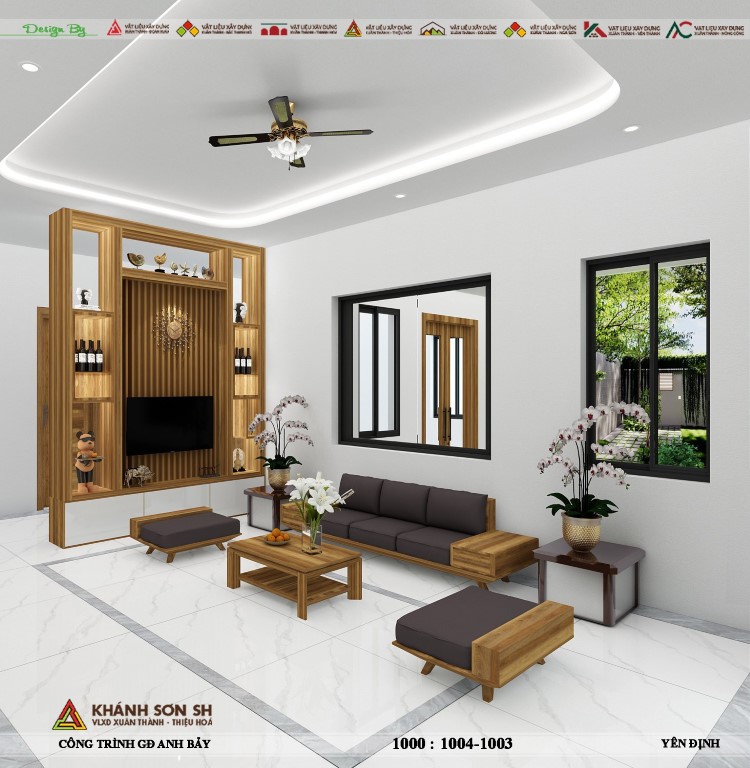 Phương án gạch lát Sàn cho gia đình nhà a Bẩy