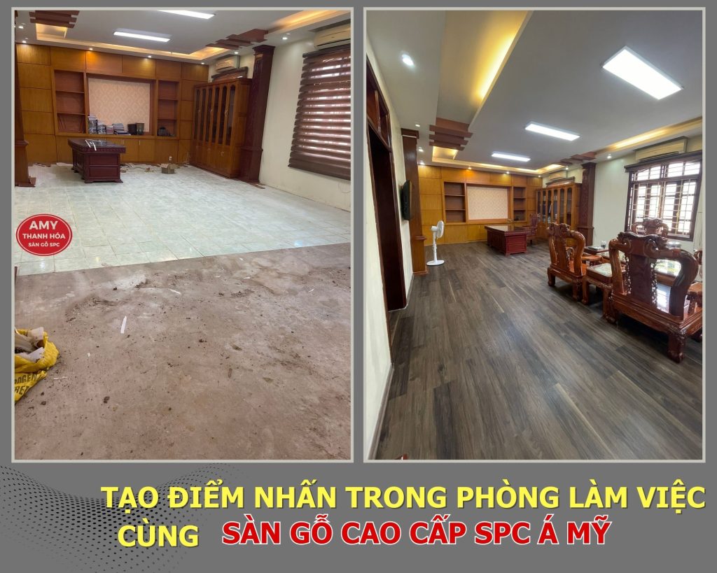 Sàn gỗ cao cấp SPC Á Mỹ